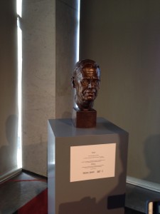 Vaclav Havel bust by Marie Seborova, Mexico City