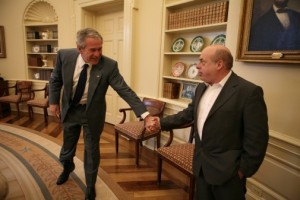 President-Bush-meets-with-Natan-Sharansky