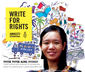 Write for Rights with Amnesty International