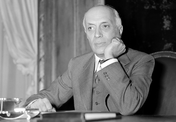 File: Picture taken from the 50s of former Indian prime minister Pandit Jawaharlal Nehru. CREDIT: STAFF/INTERCONTINENTALE/AFP