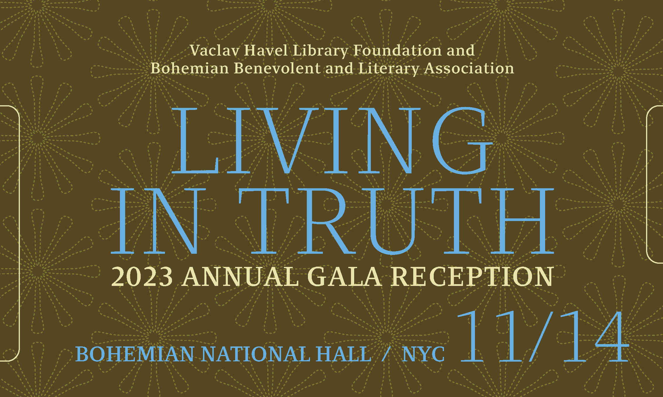 Annual Gala Reception: LIVING IN TRUTH